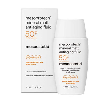 Mesoestetic Mesoprotech Mineral Matt Anti-Aging Fluid SPF 50+ 50 ml